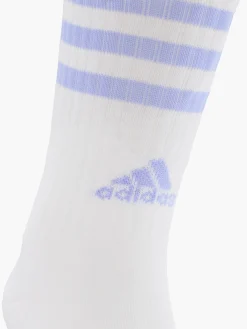 Herren adidas 3 Streifen 3er Pack Crew Socken