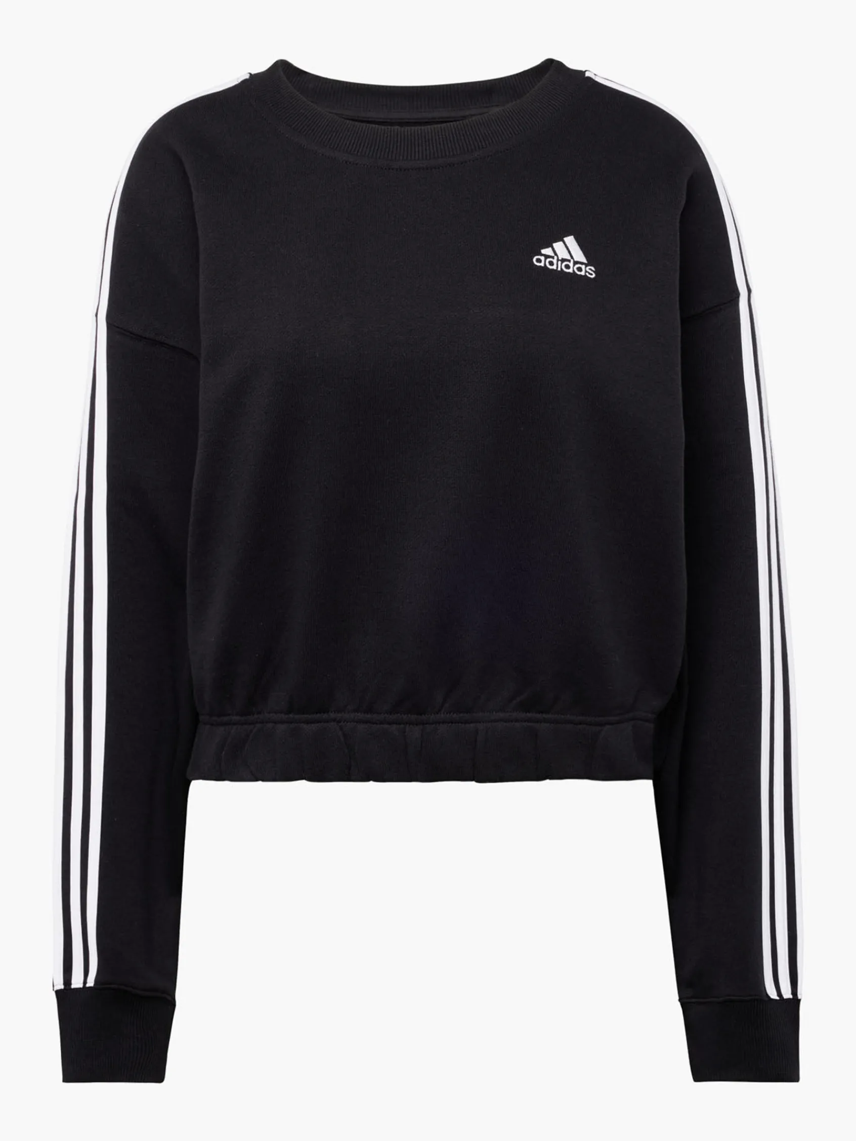 Damen adidas 3 Streifen Essentials Crop Sweatshirt