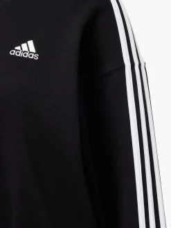 Damen adidas 3 Streifen Essentials Crop Sweatshirt