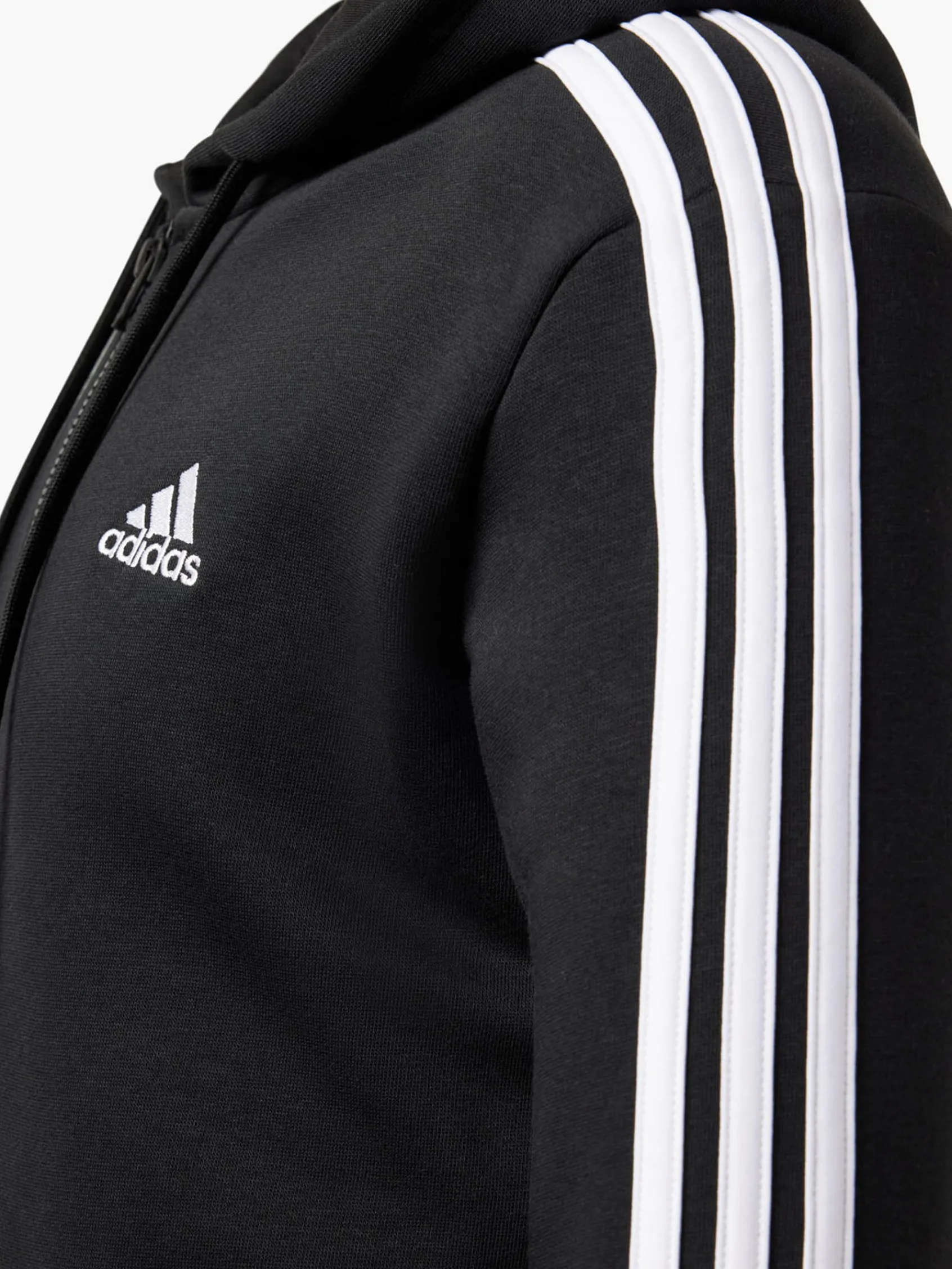 Damen adidas 3 Streifen Fleece Essentials Jacke