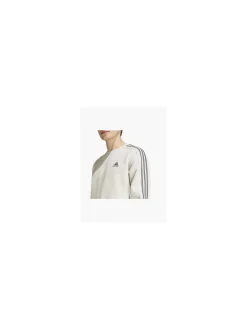 Herren adidas 3 Streifen Fleece Essentials Sweatshirt