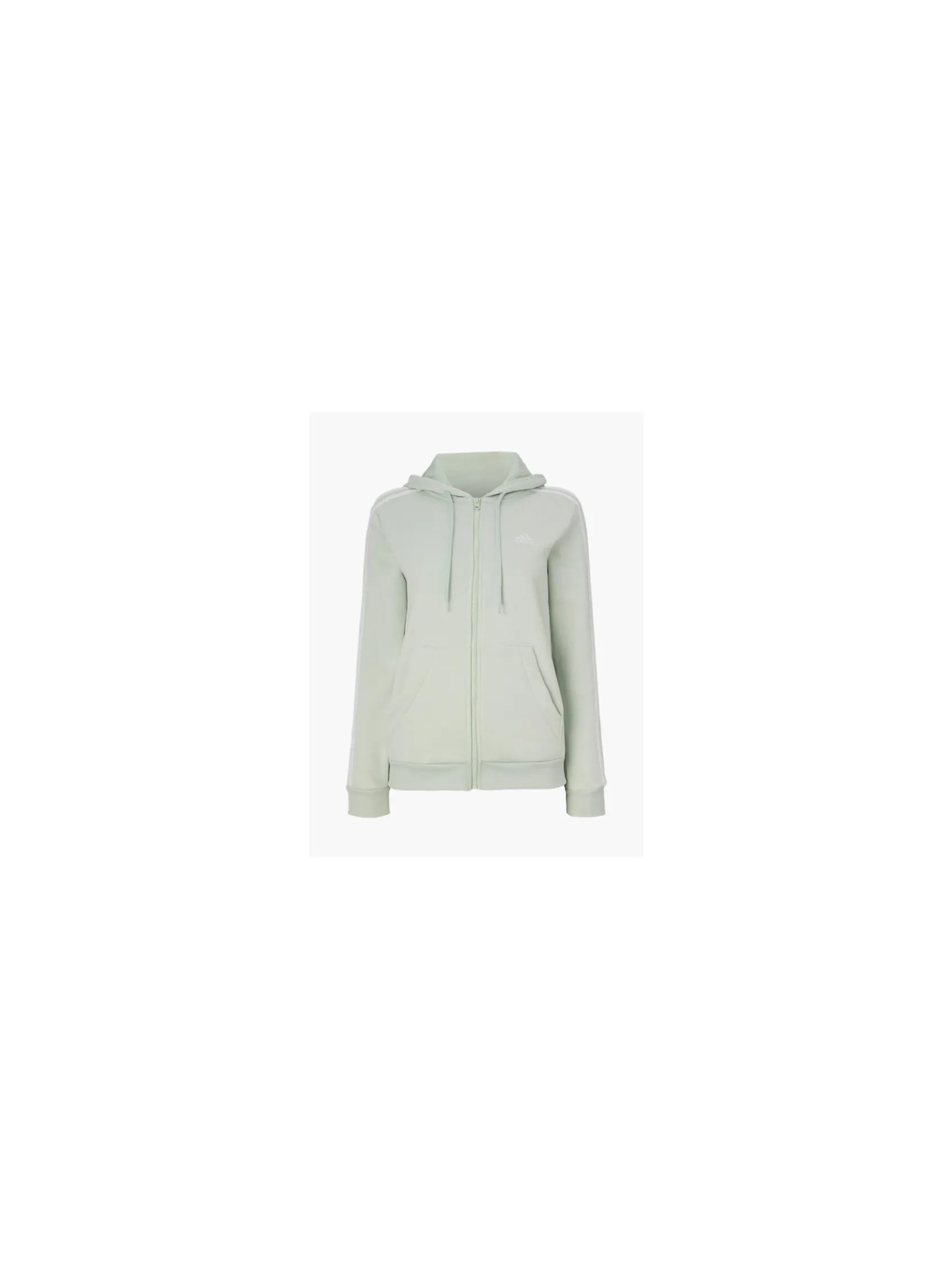 Damen adidas 3 Streifen Fleece Essentials Jacke