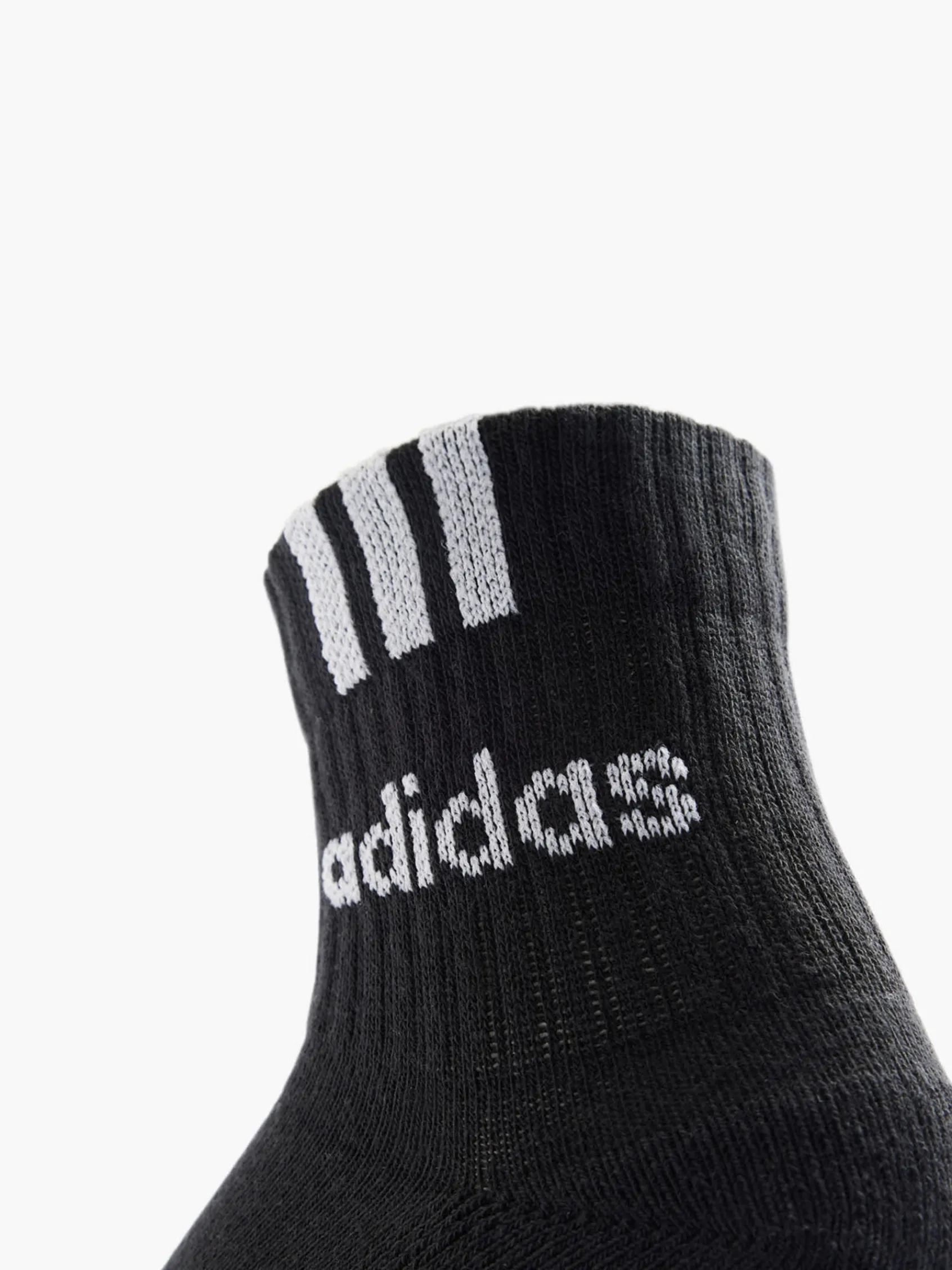 Damen adidas 3 Streifen Linear 3er Pack Crew Socken
