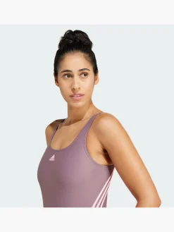 Damen adidas 3-Streifen Badeanzug