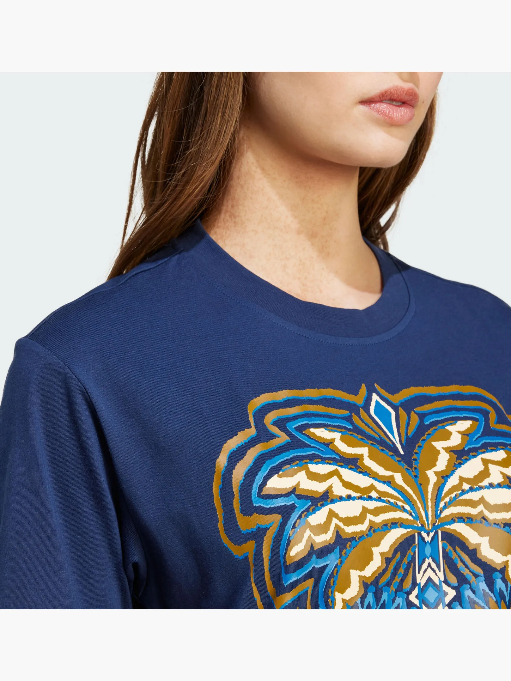 Damen adidas x FARM Rio Graphic T-Shirt