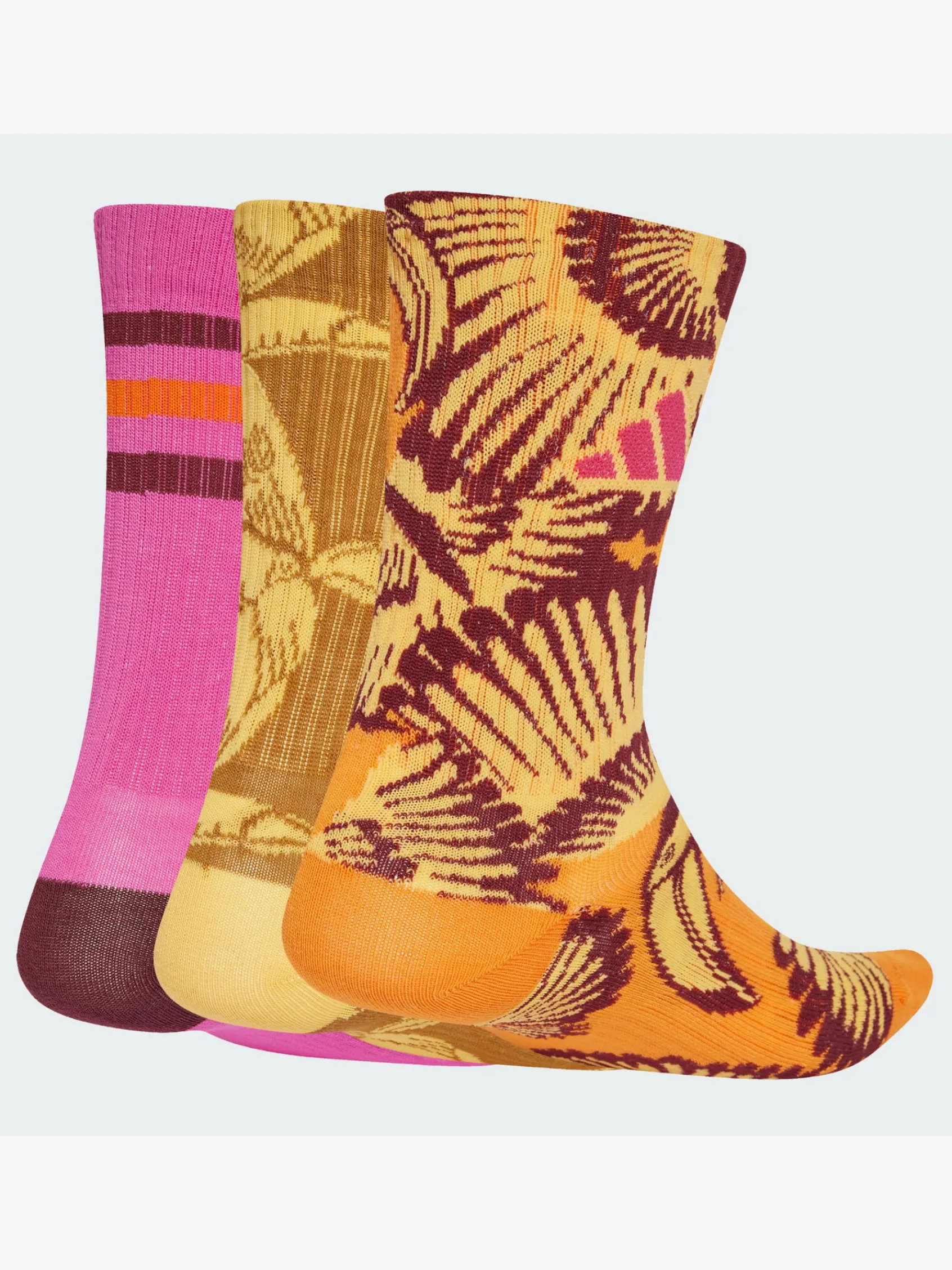 Damen adidas x FARM Socken, 3 Paar