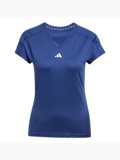 Damen adidas AEROREADY Train Essentials Minimal Branding V-Neck T-Shirt