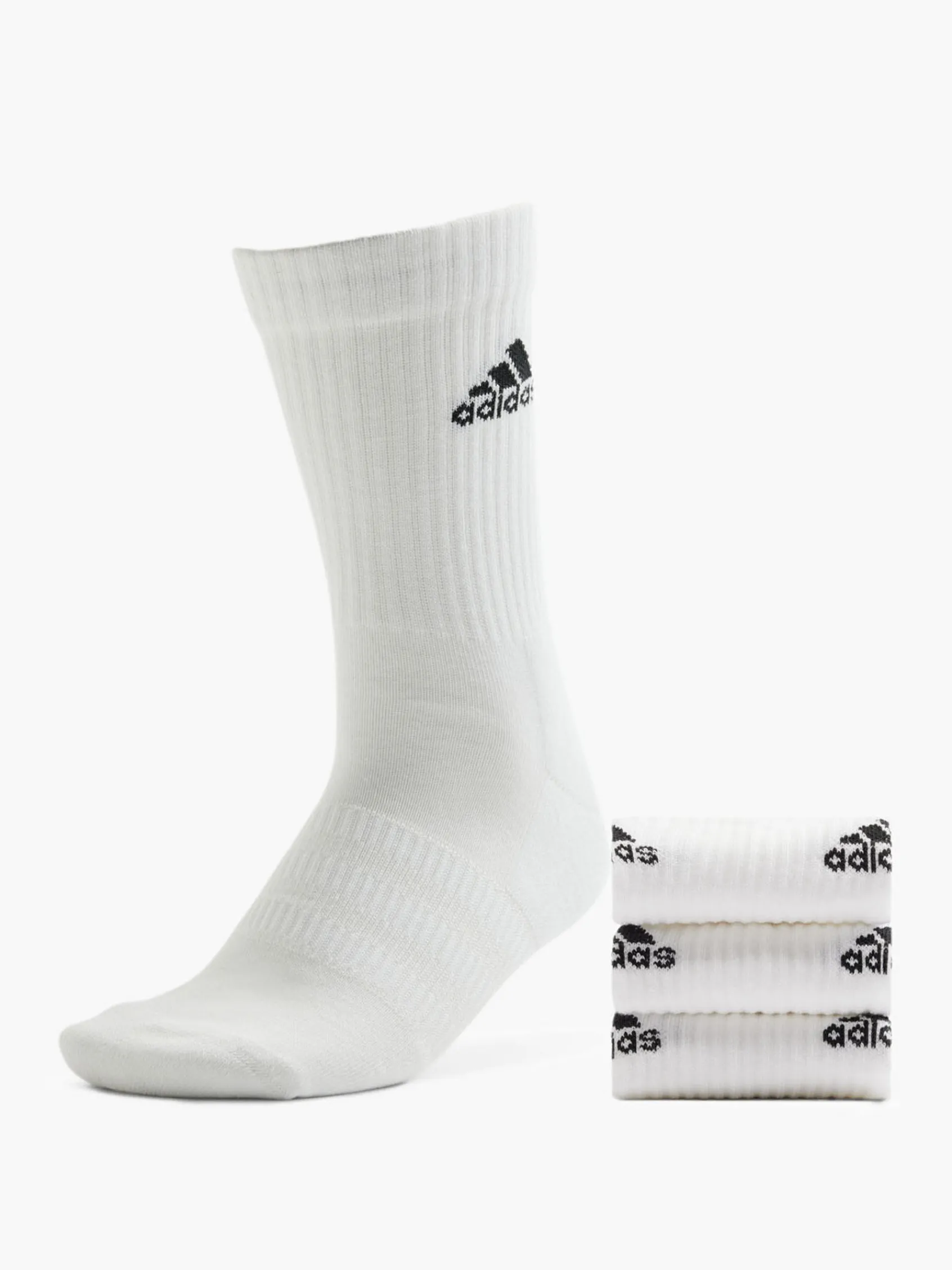 Damen adidas Classics 3er Pack Crew Socken