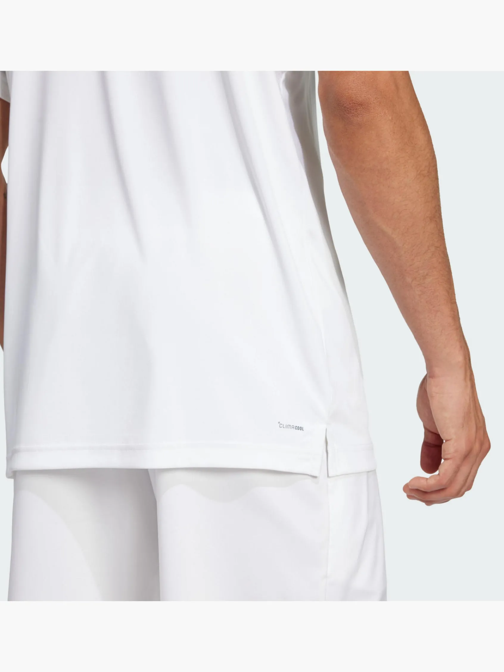 Herren adidas Club Tennis 3-Streifen Poloshirt