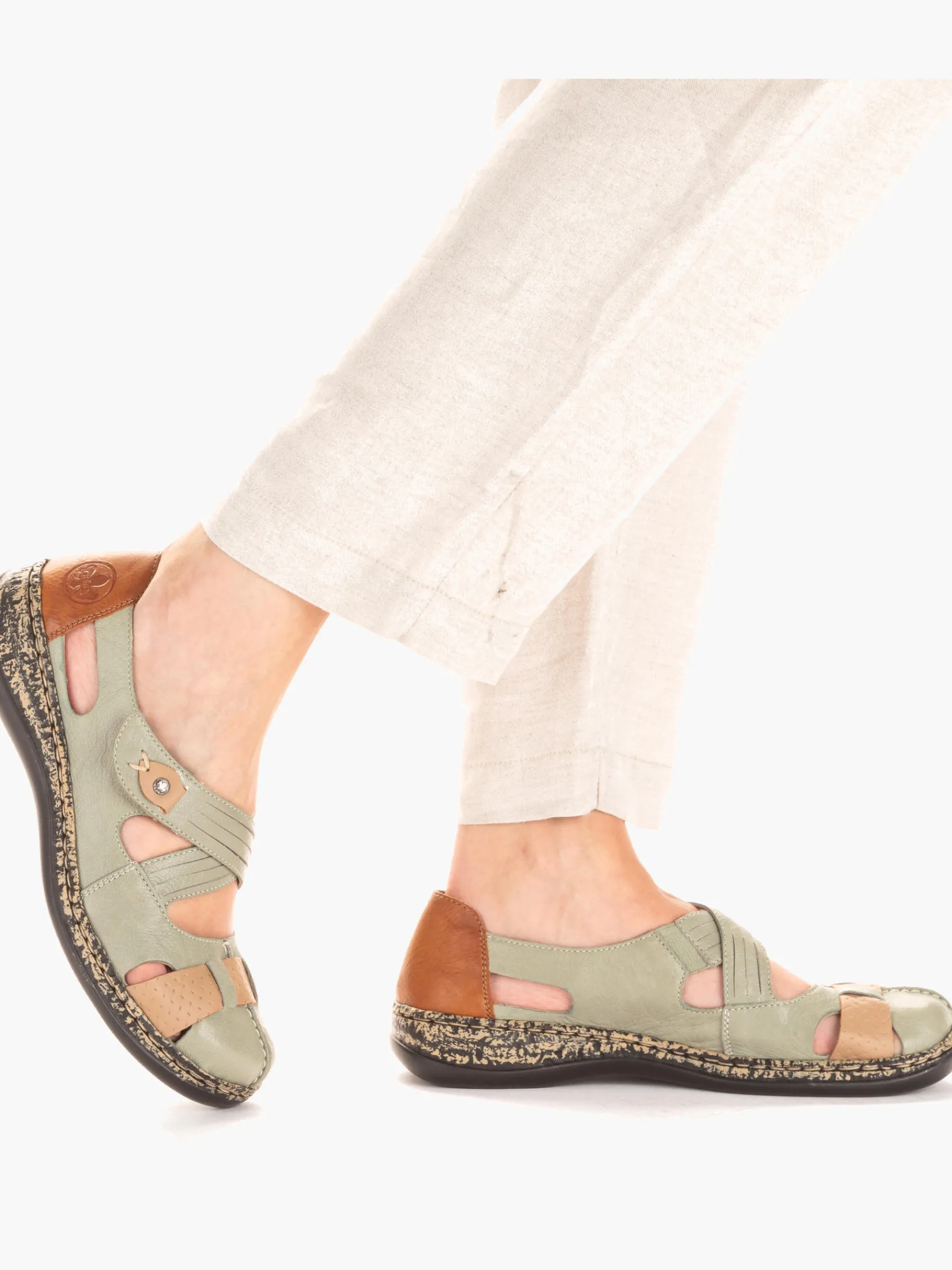 Damen Rieker Damen Ballerinas