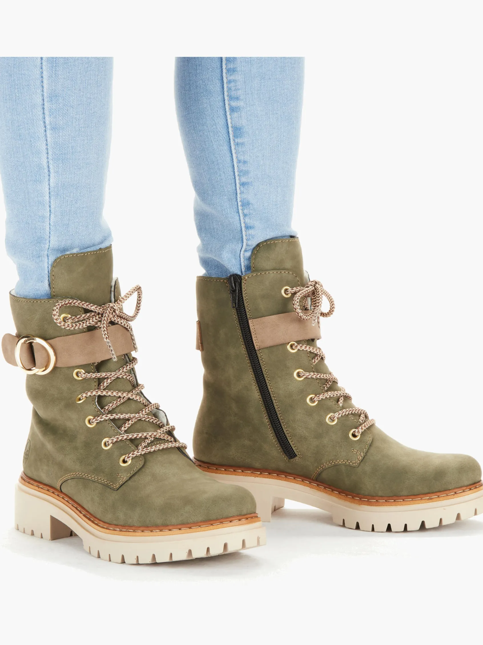 Damen Rieker Damen Biker Boots