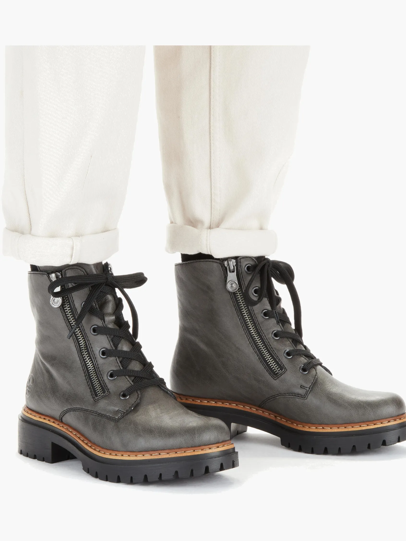 Damen Rieker Damen Biker Boots