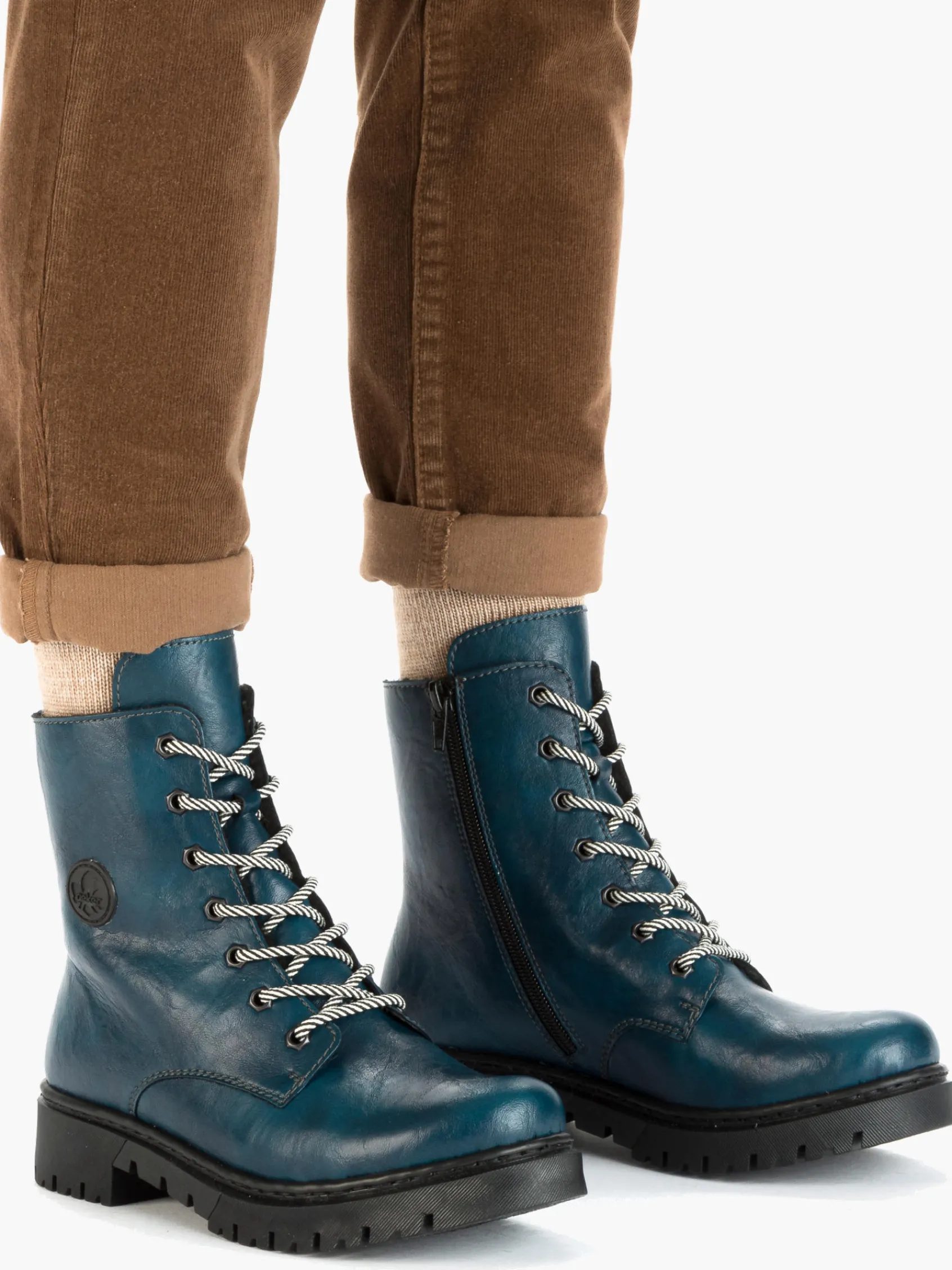 Damen Rieker Damen Biker Boots
