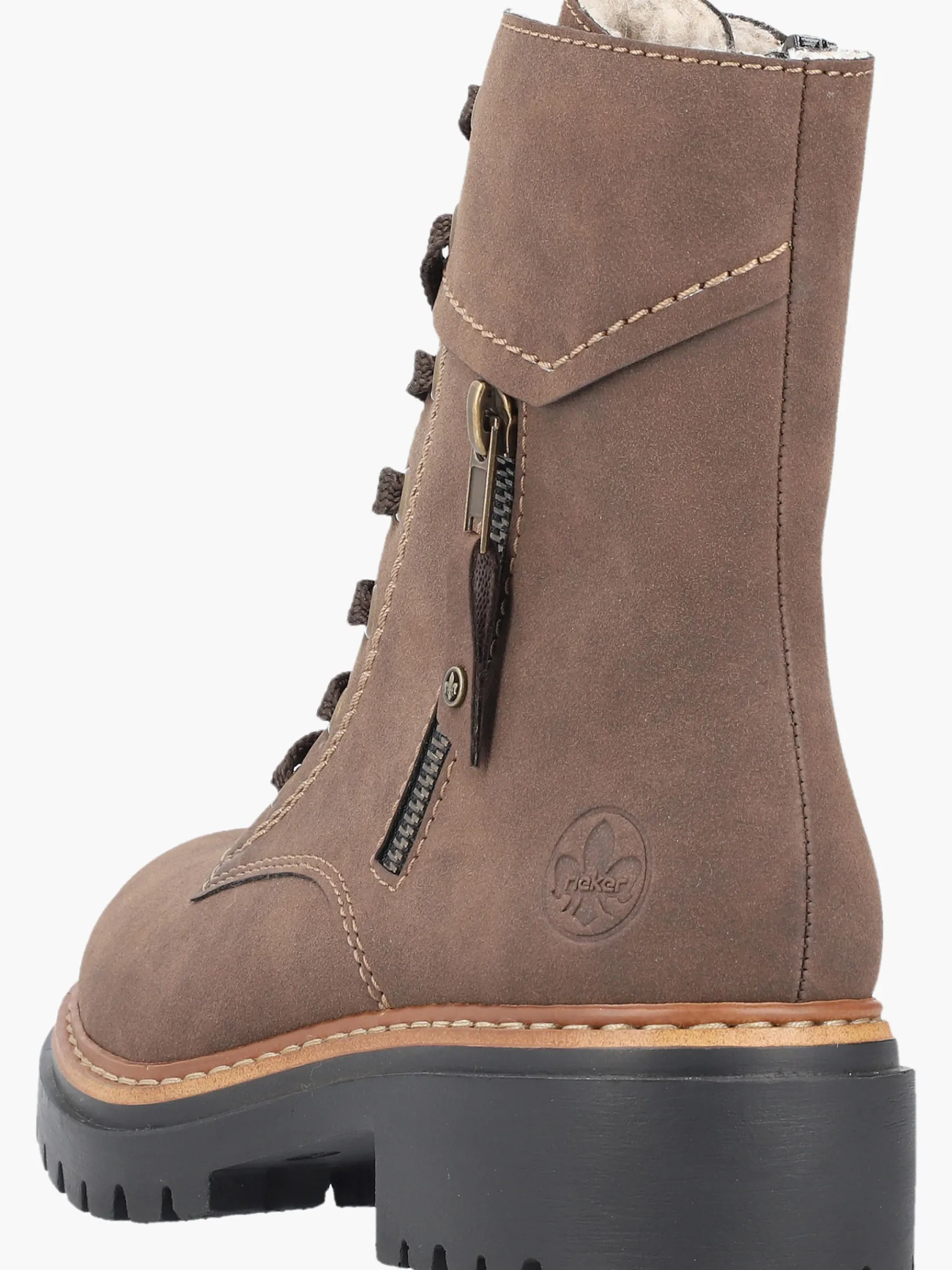 Damen Rieker Damen Biker Boots