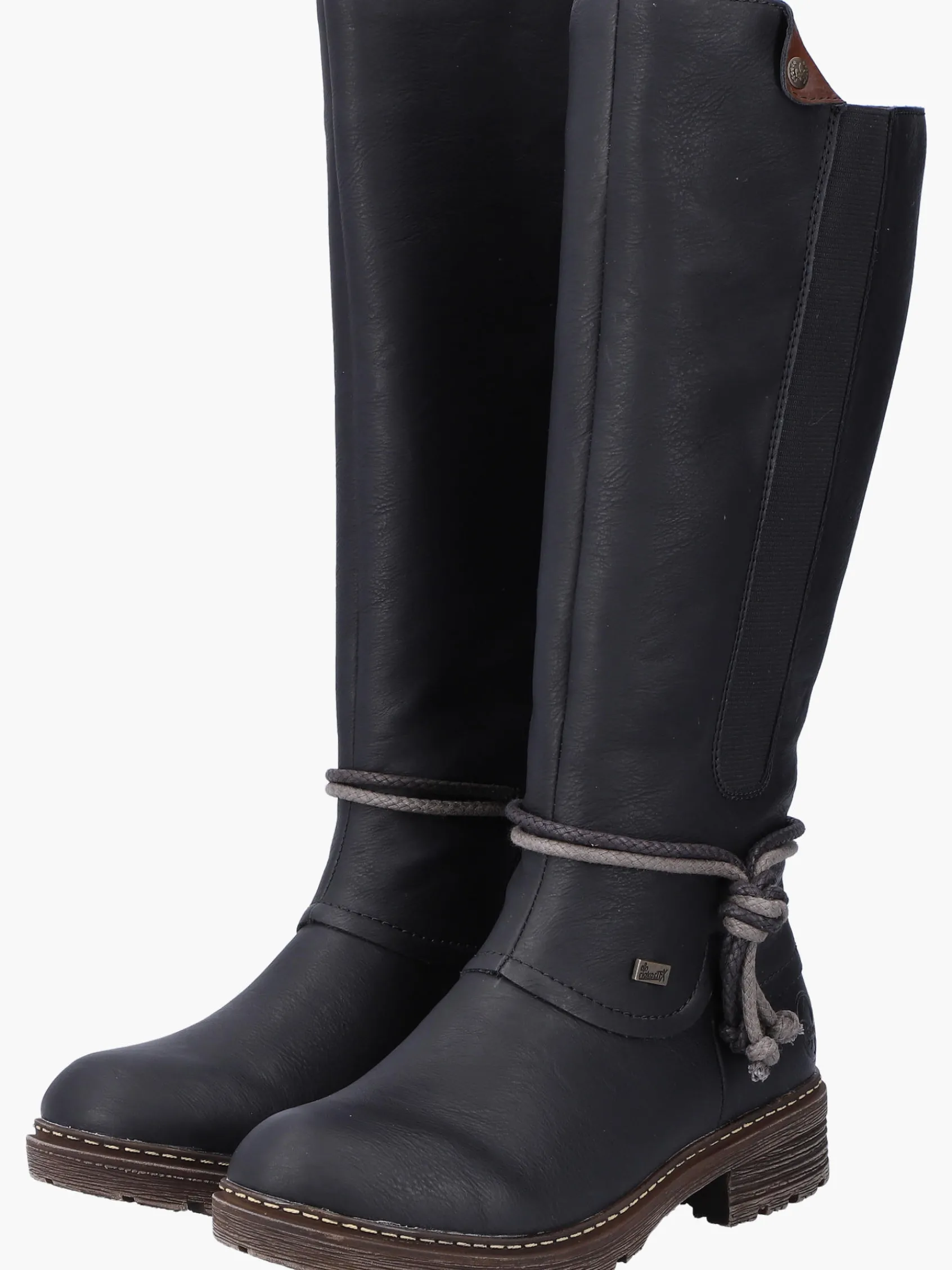 Damen Rieker Damen Hochschaftstiefel