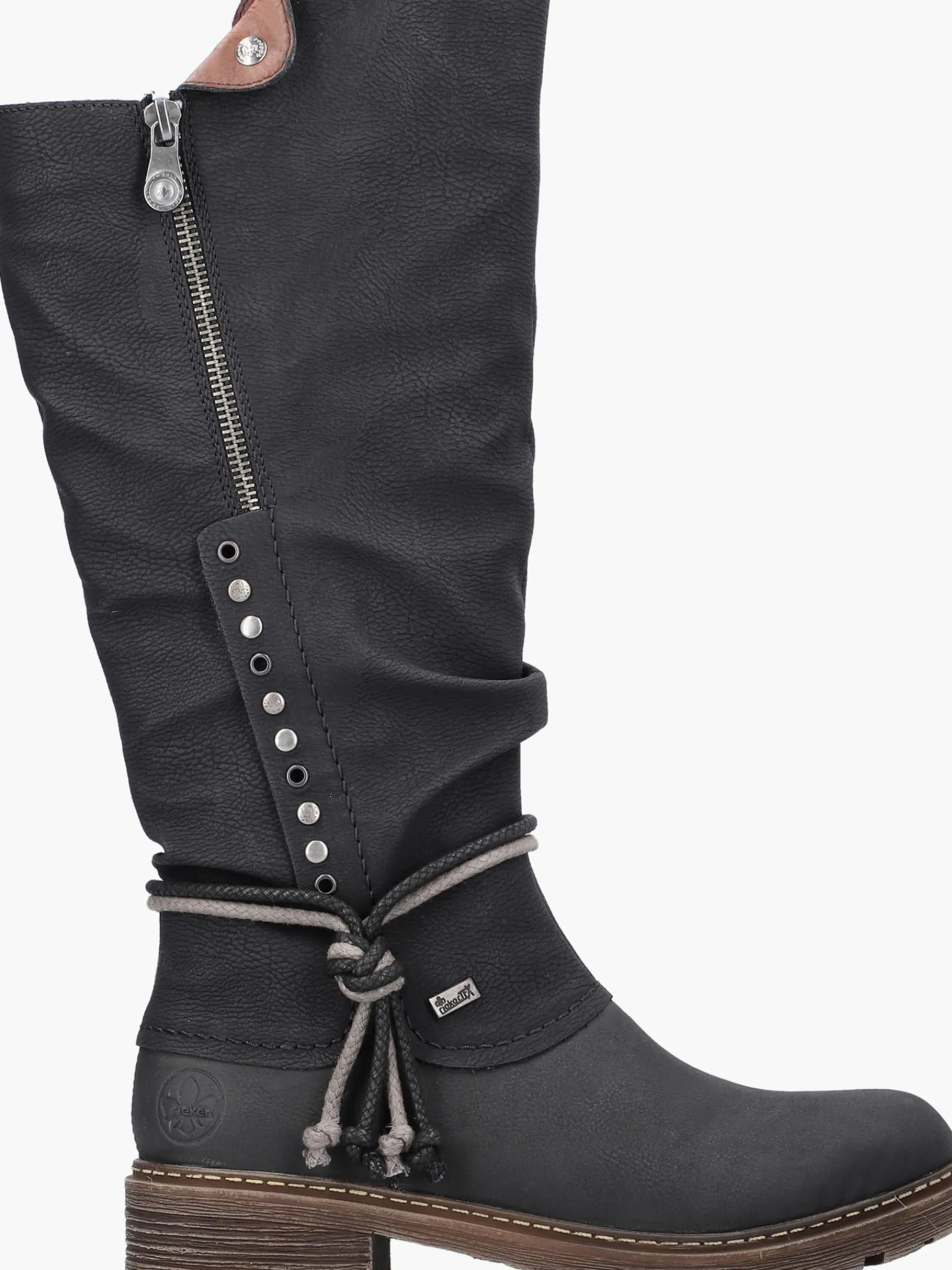 Damen Rieker Damen Hochschaftstiefel