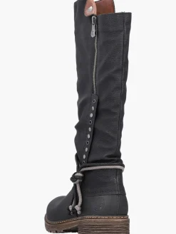 Damen Rieker Damen Hochschaftstiefel