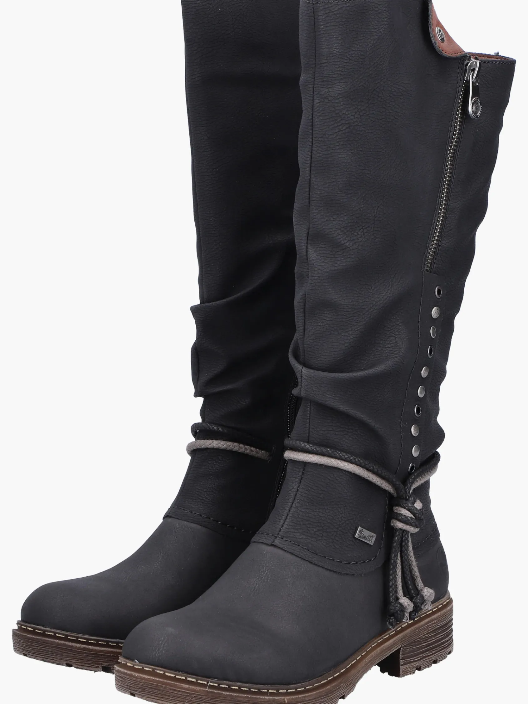 Damen Rieker Damen Hochschaftstiefel