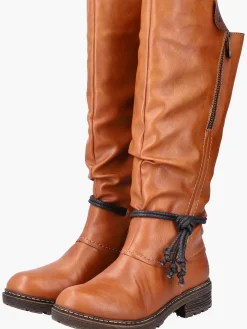 Damen Rieker Damen Hochschaftstiefel