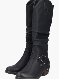 Damen Rieker Damen Hochschaftstiefel