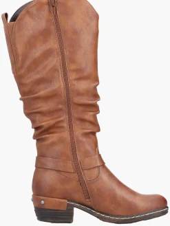 Damen Rieker Damen Hochschaftstiefel