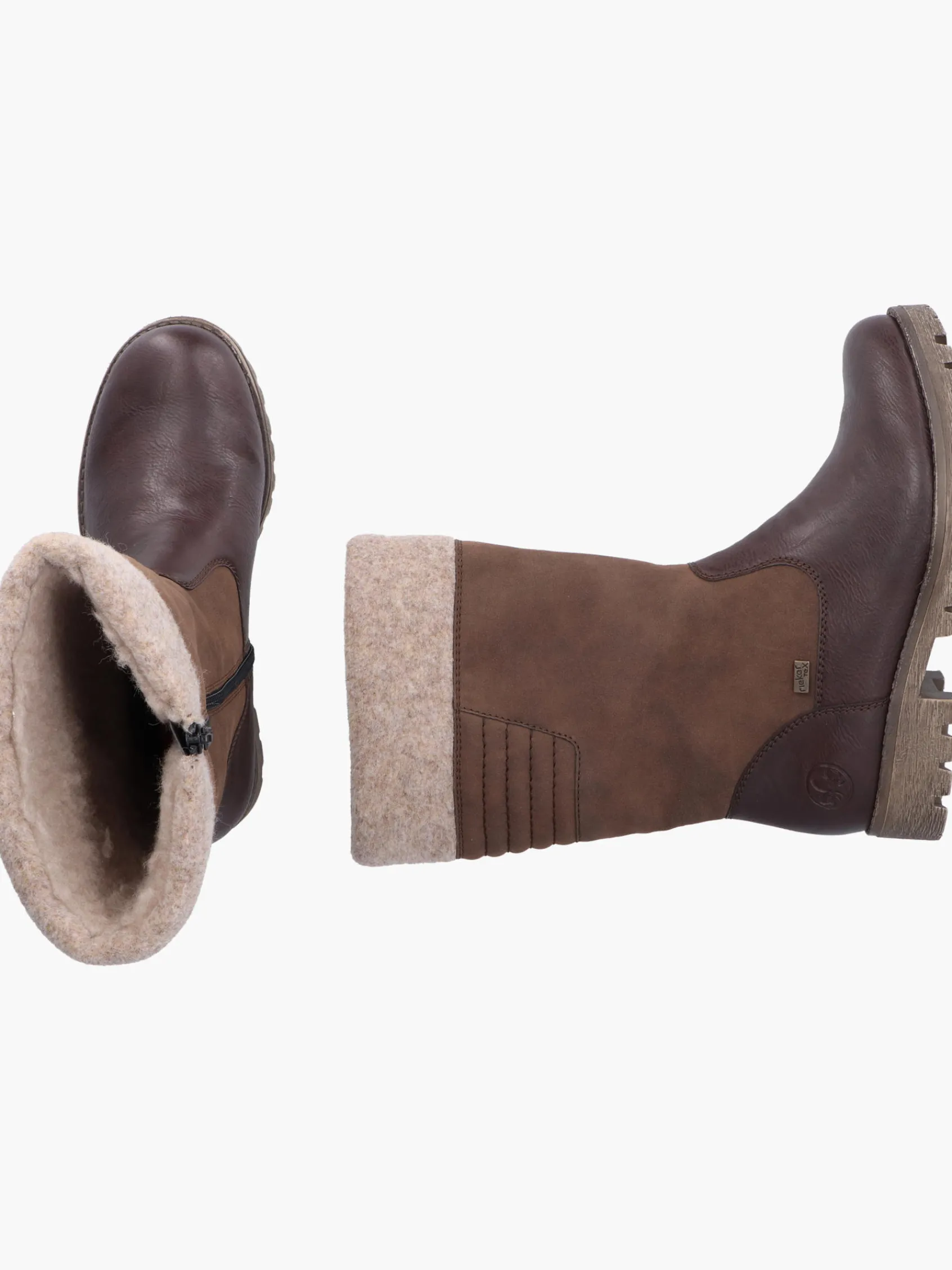 Damen Rieker Damen Hochschaftstiefel