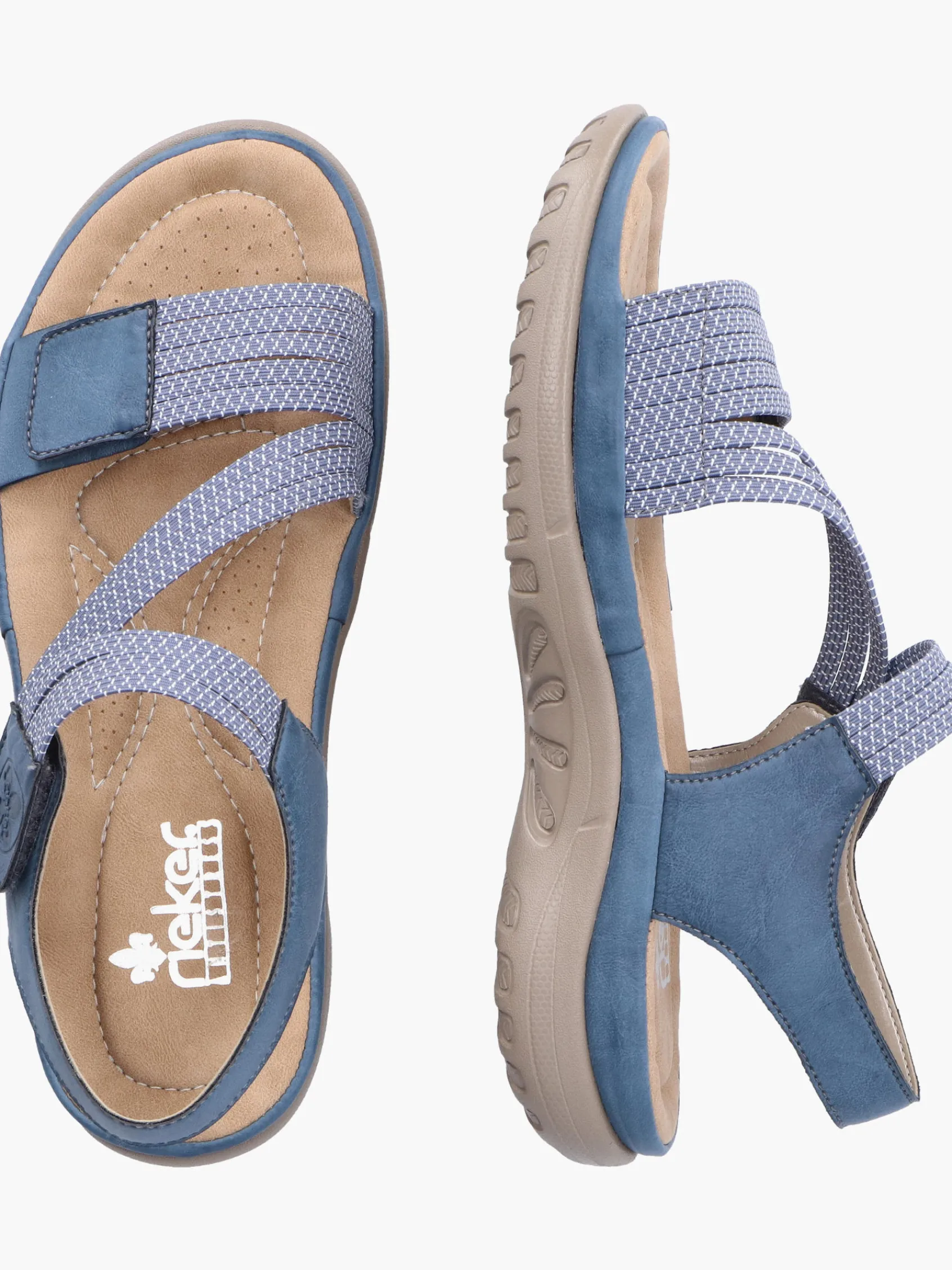 Damen Rieker Damen Riemchensandalen