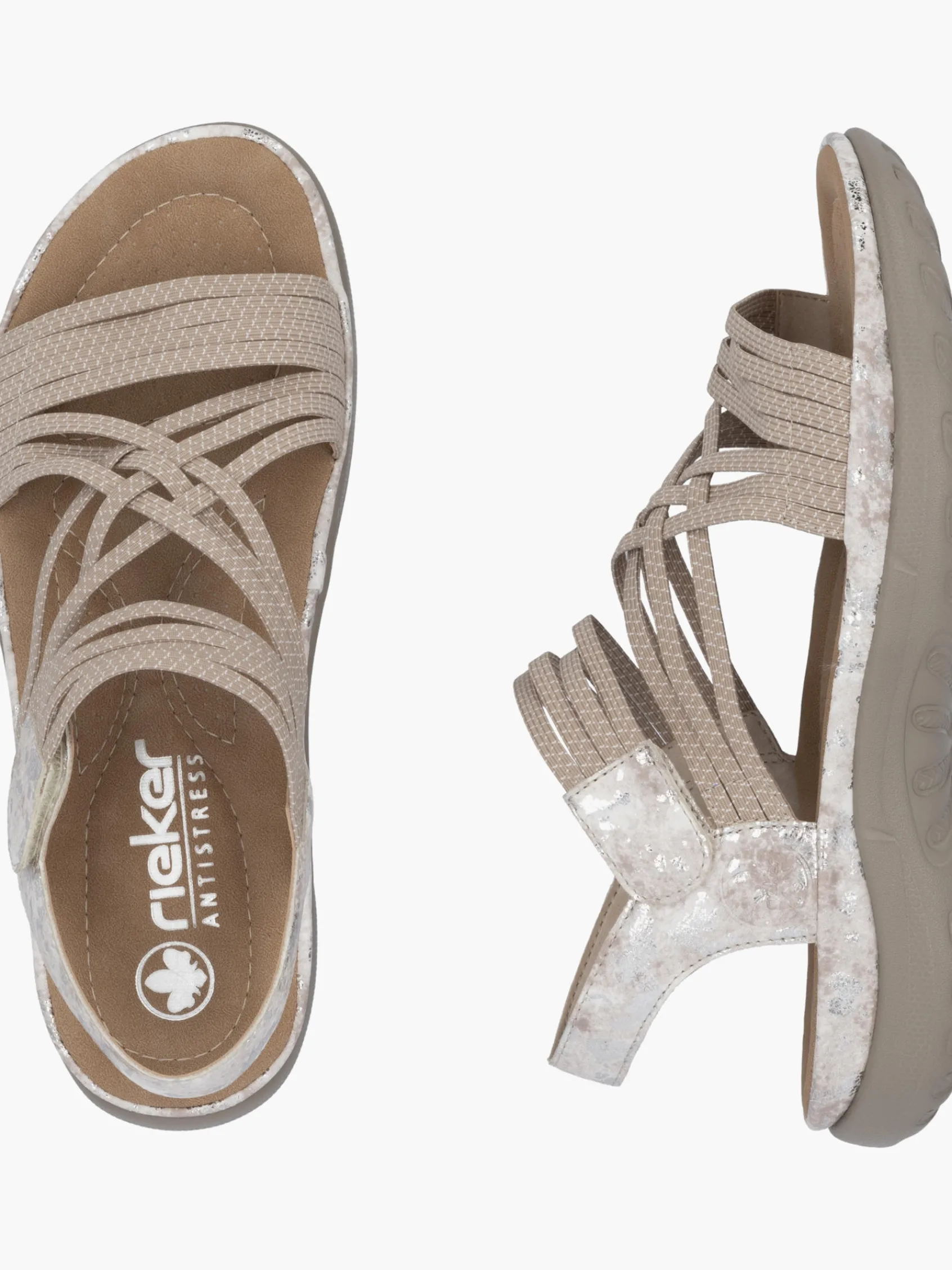 Damen Rieker Damen Riemchensandalen