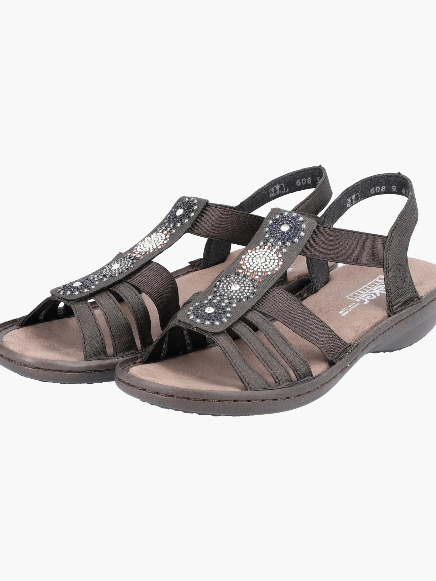 Damen Rieker Damen Riemchensandalen