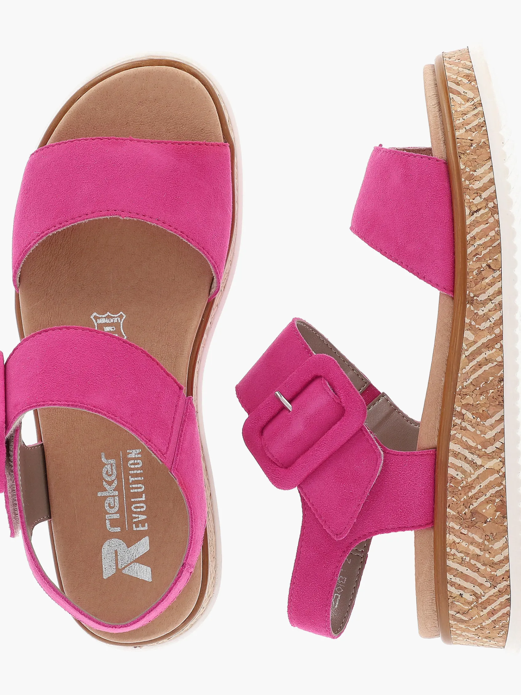 Damen Rieker Damen Riemchensandalen
