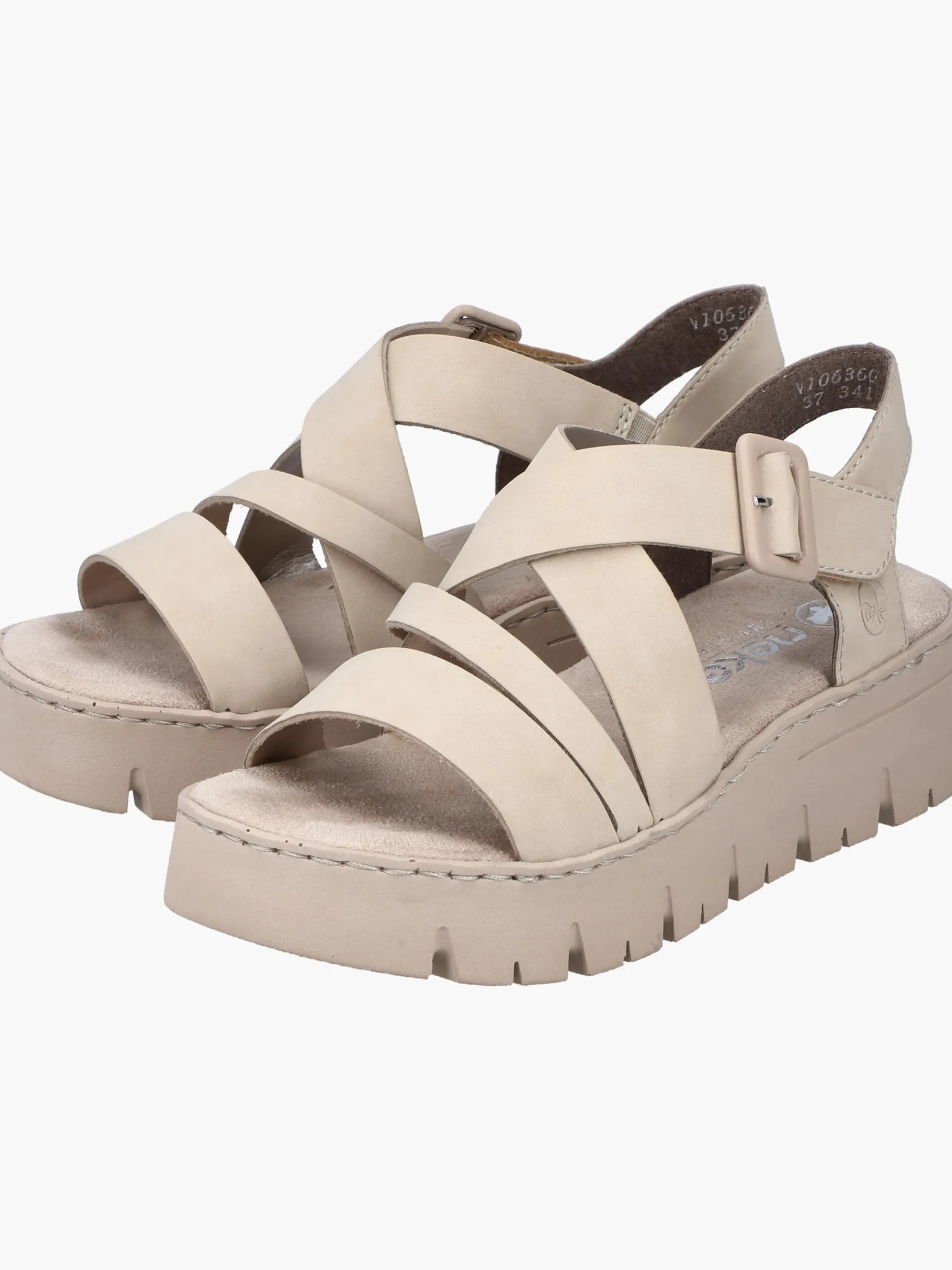 Damen Rieker Damen Riemchensandalen