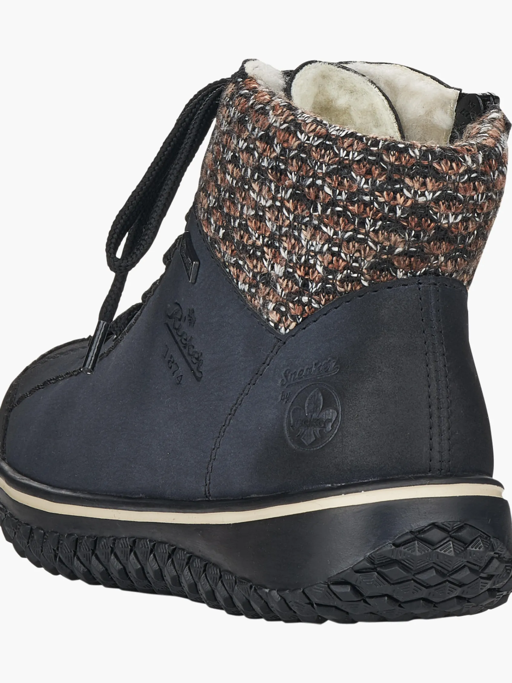 Damen Rieker Damen Schnürschuhe