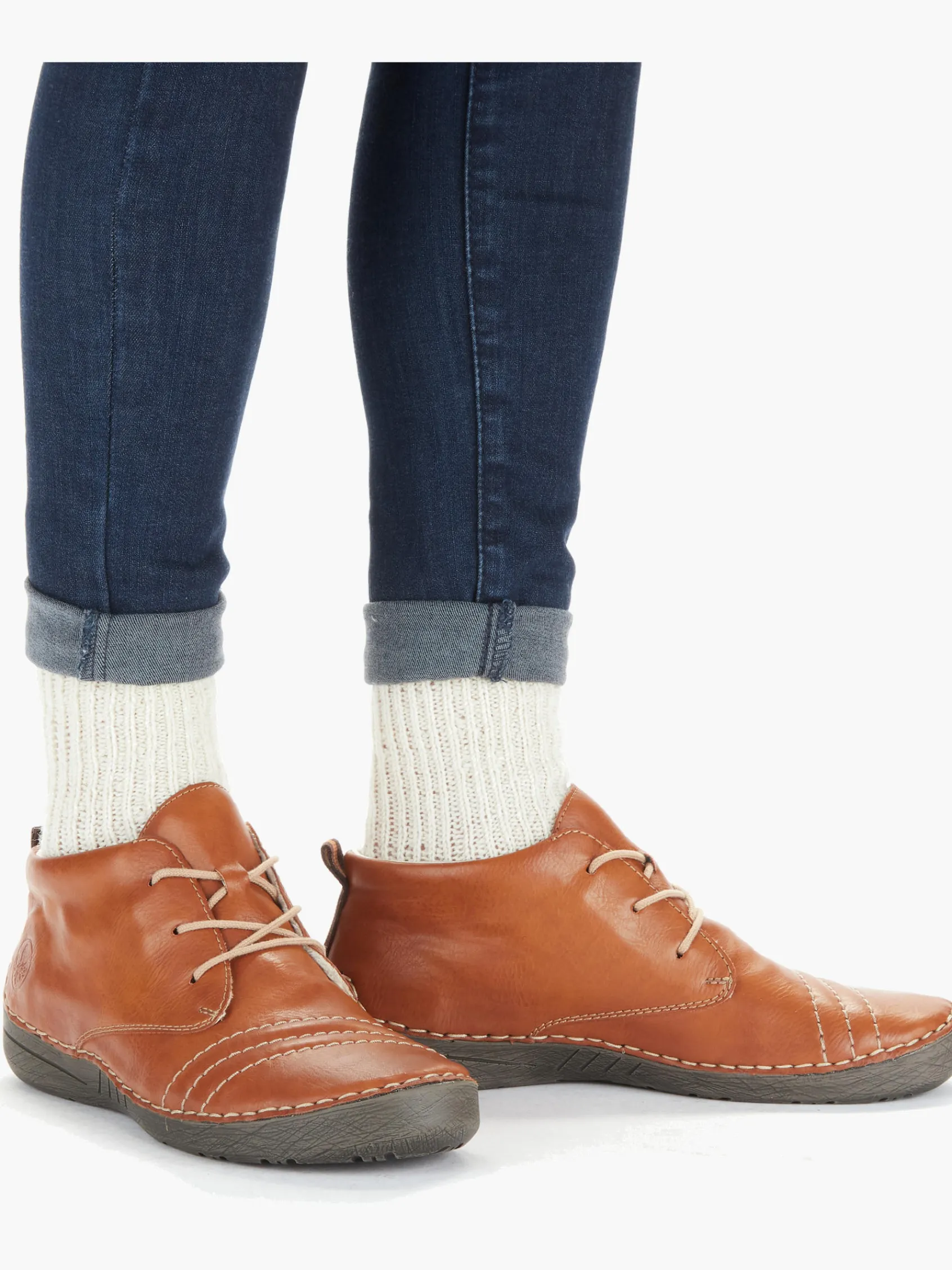 Damen Rieker Damen Schnürschuhe
