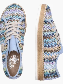 Damen Rieker Damen Schnürschuhe