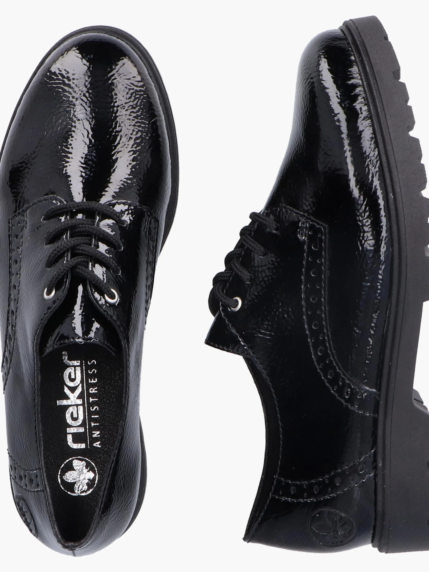 Damen Rieker Damen Schnürschuhe