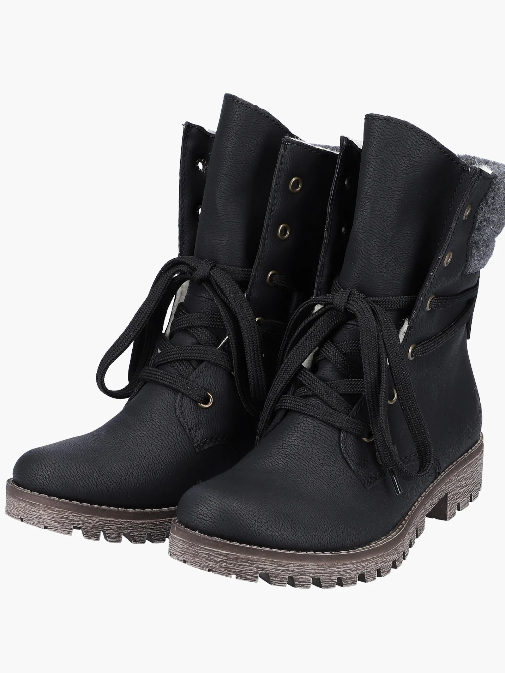 Damen Rieker Damen Schnürstiefel