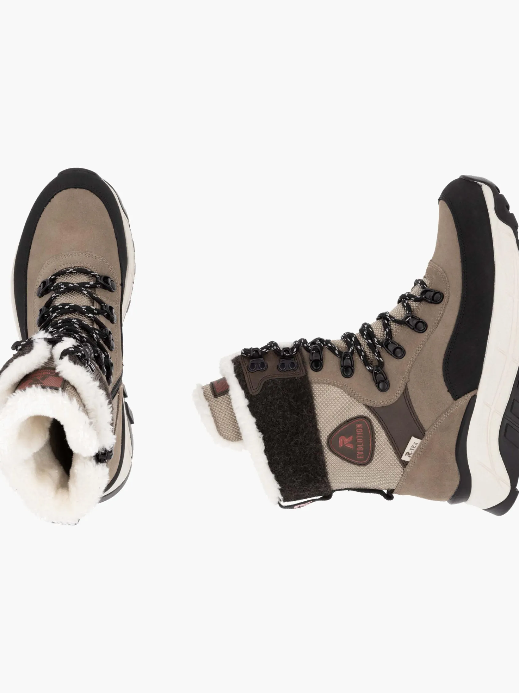 Damen Rieker Damen Schnürstiefel