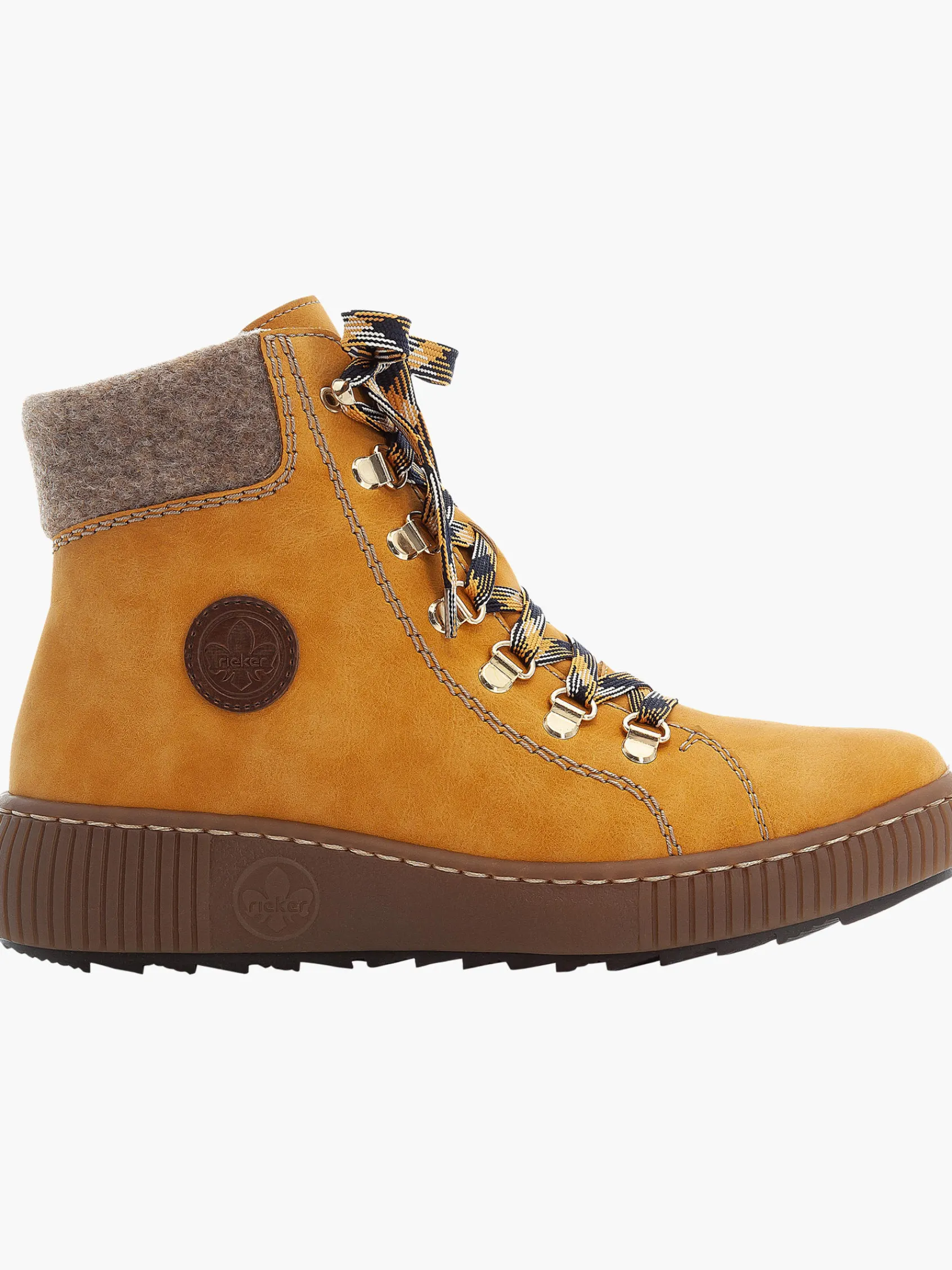 Damen Rieker Damen Schnürstiefel