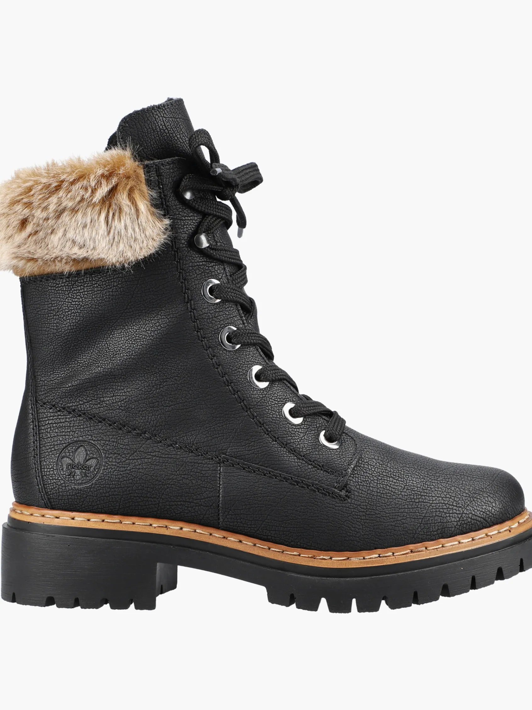 Damen Rieker Damen Schnürstiefel