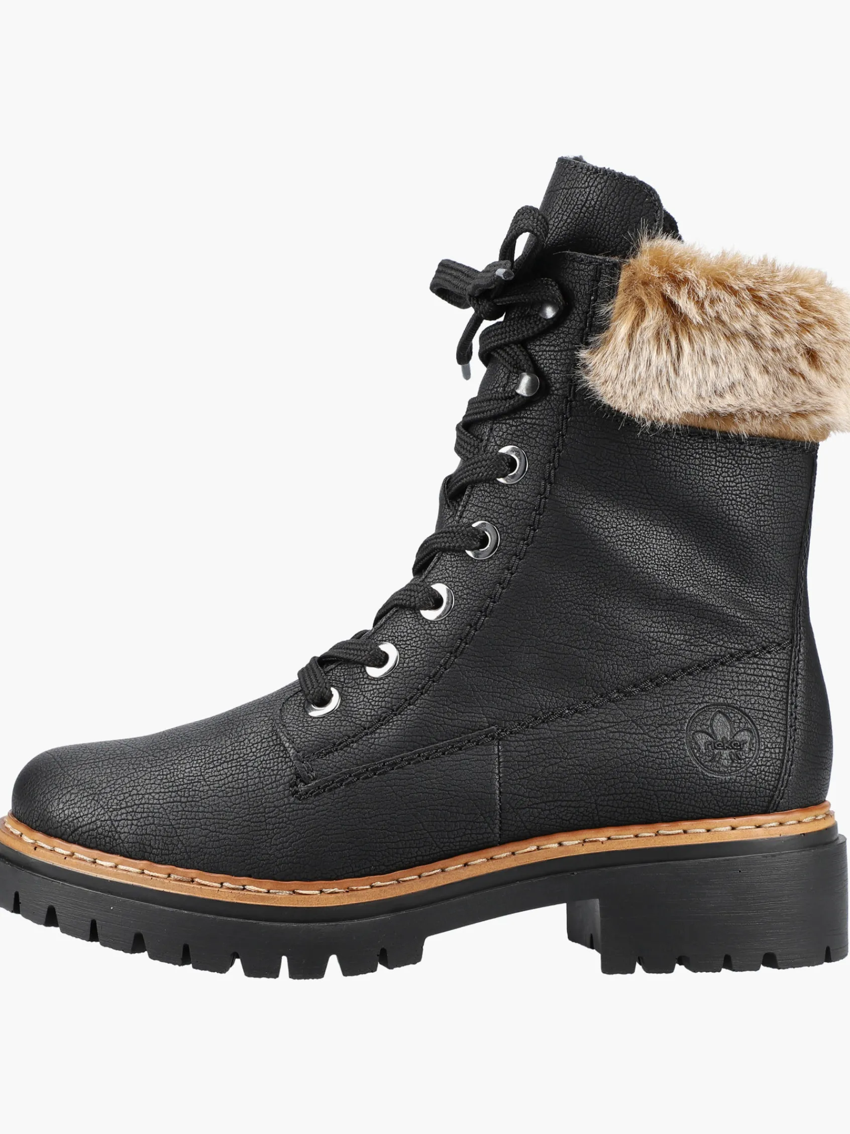 Damen Rieker Damen Schnürstiefel