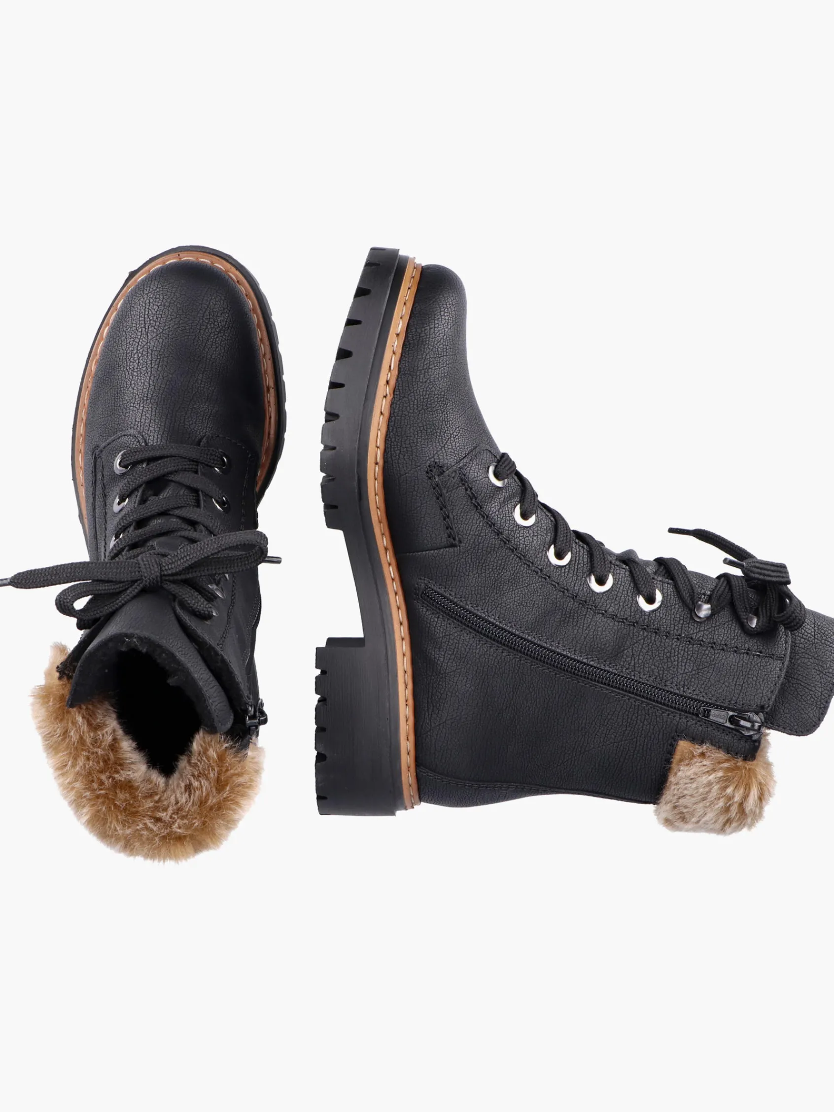 Damen Rieker Damen Schnürstiefel