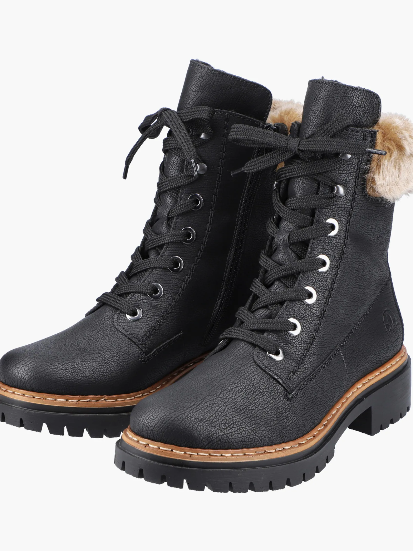 Damen Rieker Damen Schnürstiefel