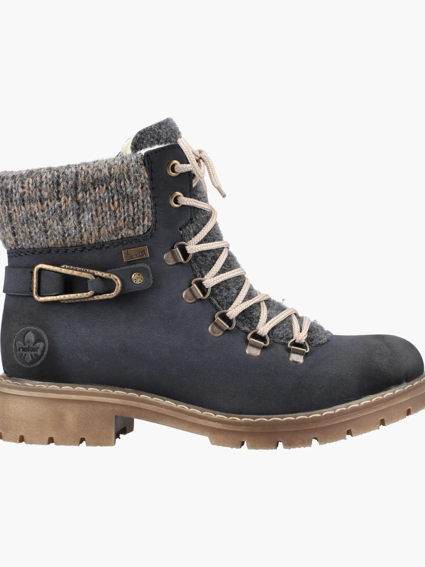 Damen Rieker Damen Schnürstiefel