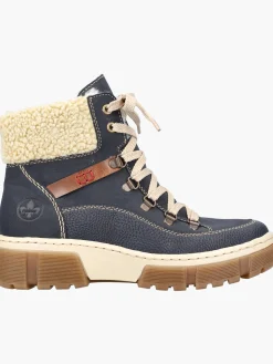 Damen Rieker Damen Schnürstiefel