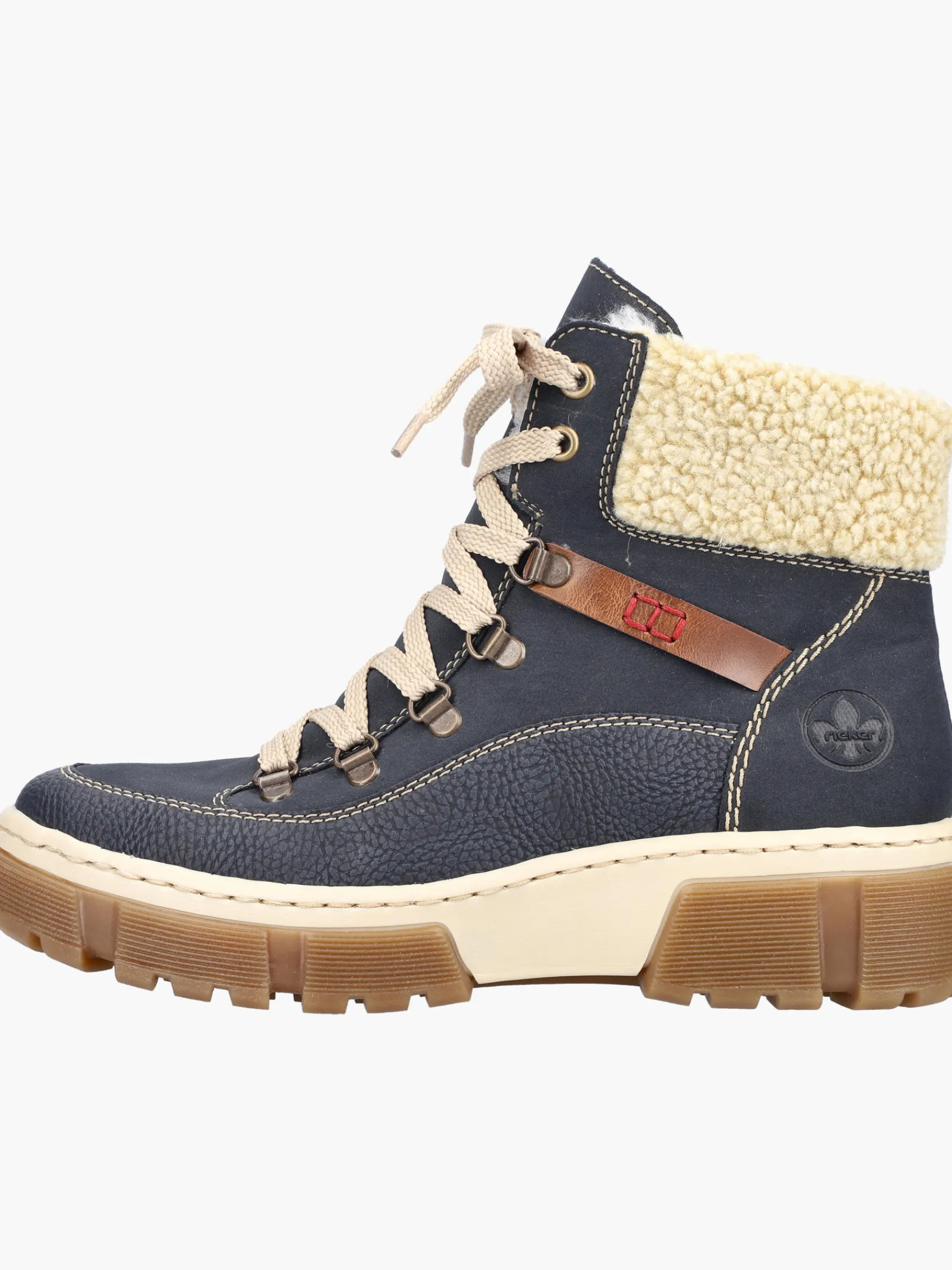 Damen Rieker Damen Schnürstiefel
