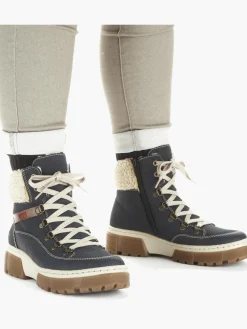 Damen Rieker Damen Schnürstiefel