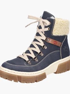 Damen Rieker Damen Schnürstiefel