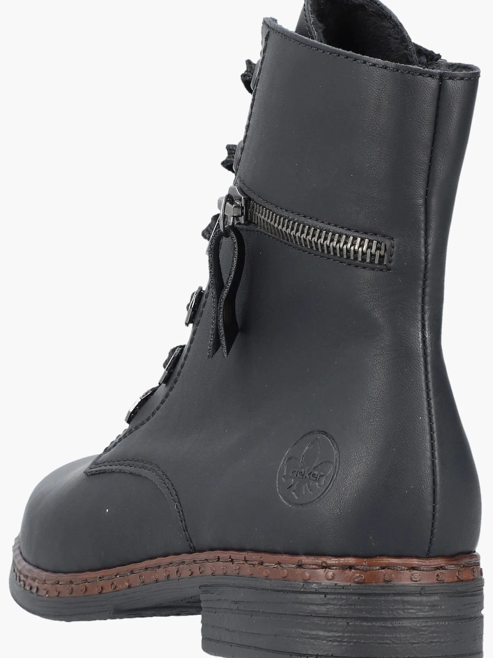 Damen Rieker Damen Schnürstiefel