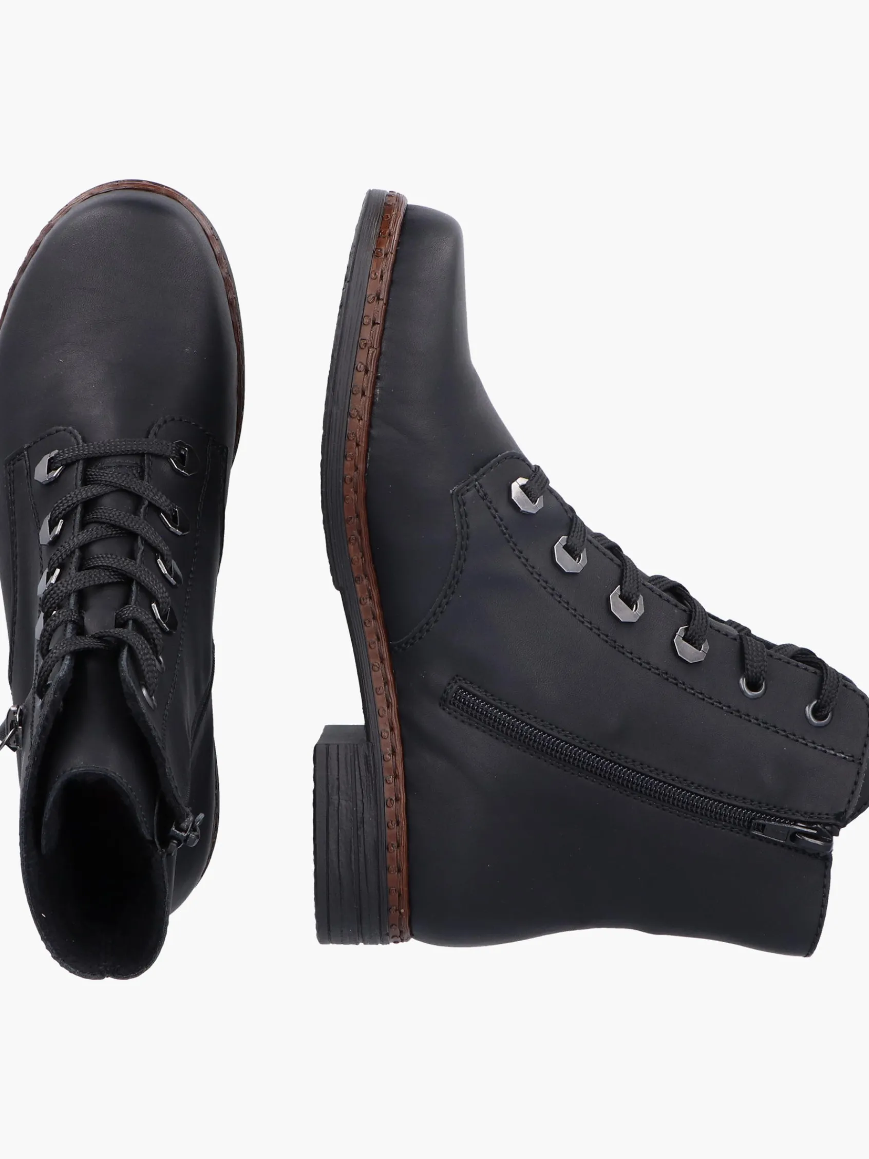 Damen Rieker Damen Schnürstiefel