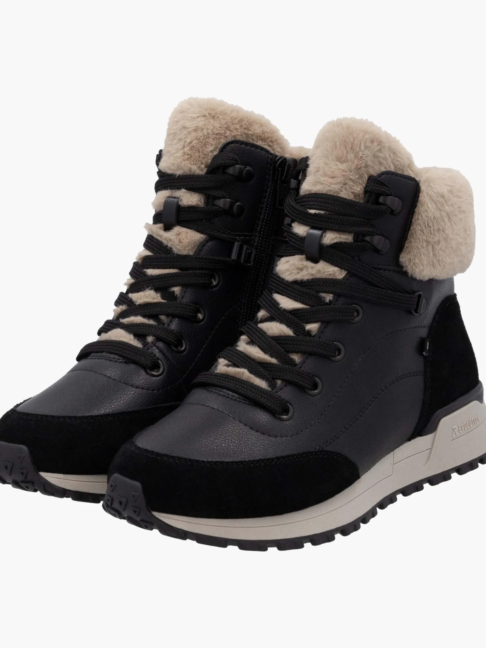 Damen Rieker Damen Schnürstiefel